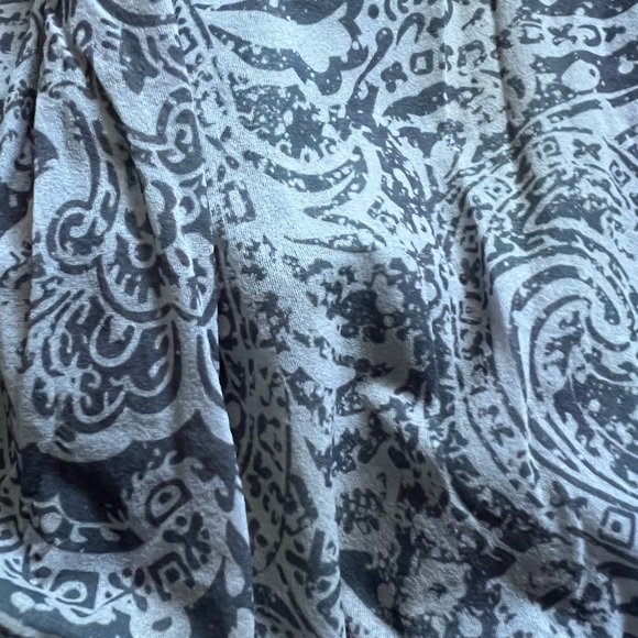 Acne studio turtle neck paisley print hi neck top usa xs - Picture 4 of 6